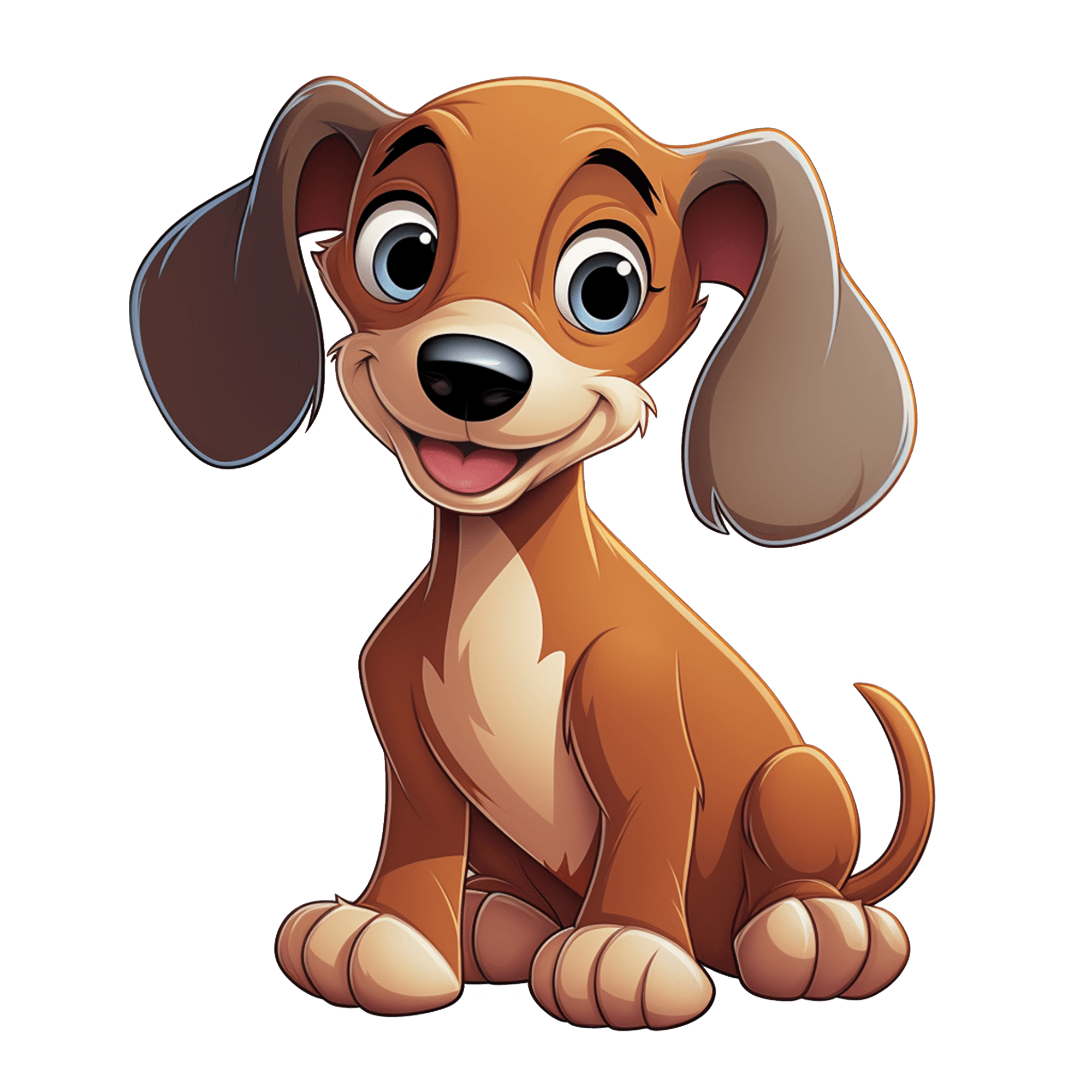 Floppy-Eared Puppy Sticker